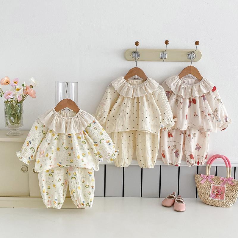Baby Clothing For Sleep - Весенне-осенний комплект домашней одежды для маленьких