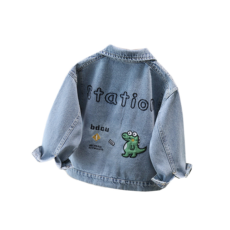 Baby Clothing Unisex - Милая стильная детская джинсовая куртка с